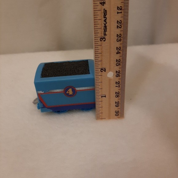 Thomas The Train 2015 Gullane Thomas Limited #4 Coal Car Blue Track Master - Picture 4 of 15